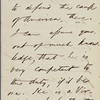 Ireland, A[lexander], ALS to. Apr. 9, 1863