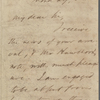 Mackay, [Charles], ALS to. Oct. 26, [1857]