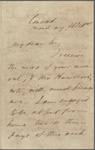 Mackay, [Charles], ALS to. Oct. 26, [1857]