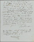 Munroe, James & Co., ALS to. Oct. 13, 1846