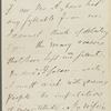 Rendall, Ellen, ALS to. May 22, 1849