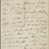 Rendall, Ellen, ALS to. May 22, 1849