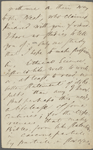 Rendall, Ellen, ALS to. May 22, 1849