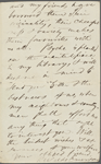 Rendall, Ellen, ALS to. May 22, 1849