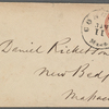 [Ricketson, Daniel], ALS to. Jan. 10, 1858