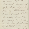 [Ricketson, Daniel], ALS to. Jan. 10, 1858