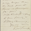 [Ricketson, Daniel], ALS to. Jan. 10, 1858