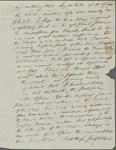 Sterling, Rev. John, ALS to. Aug. 15, 1842