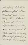 Taylor, Bayard, ALS to. May 4, 1865