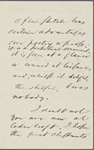 Taylor, Bayard, ALS to. May 4, 1865