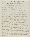 Thoreau, Henry D[avid], ALS to. Oct. 25, 1843