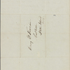 Thoreau, Henry D[avid], ALS to. Oct. 25, 1843