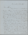 Thoreau, Henry D[avid], ALS to. Dec. 2, 1847