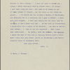 [Thoreau], Henry [David], ALS to. Mar. 25, 1848