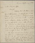 Tyler, Columbus, ALS to. Jan. 13, 1837