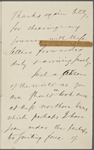 Wiley, B. B., ALS to. Feb. 6, 1867