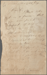 Wright, Elizur, [editor of "The Commonwealth,"] ALS to. [Dec. 21?, 1851?]
