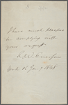 [unknown], ANS to. Jan. 14, 1848