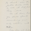 Edward Waldo Emerson, ALS to [Rev. James Freeman] Clark[e]. Apr. 28, 1882