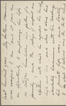 Edward Waldo Emerson, ALS to [DeWitt Miller]. Apr. 29, [1888]