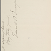 Edward Waldo Emerson, ALS to DeWitt Miller. Jan. 18, 1901