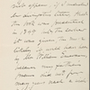 Edward Waldo Emerson, ALS to DeWitt Miller. Jan. 18, 1901