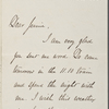 Ellen T. Emerson, ALS to J[ean] T. Chapin. Oct. 29, 1884