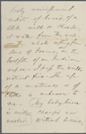 Anquétil-DuPerron, Abraham Hyacinthe. Preface to his Latin translation of the Upanishads. Translated into English by RWE, holograph