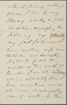 Anquétil-DuPerron, Abraham Hyacinthe. Preface to his Latin translation of the Upanishads. Translated into English by RWE, holograph