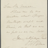 Holmes, Oliver Wendell, ALS to RWE. [Apr. 19, 1864]