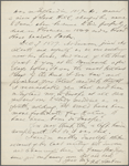 Sanborn, F[ranklin] B[enjamin], ALS to [Oliver Wendell] Holmes. Mar. 20, 1884