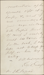 Osgood, J. R., ALS to. May 12, 1875