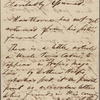 [Curtis, George William], ALS to. Aug. 6, 1852