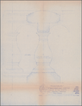 The Misanthrope, floor plan and details, 1982 - 1983