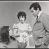 Hilda Brawner, Pat Harrington and Alexandra Berlin in publicity for the stage production Happiness Is Just a Little Thing Called a Rolls Royce