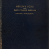 "Merlin's Song." Holograph poem, unsigned, undated