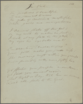 "The Park." Holograph poem, unsigned, undated