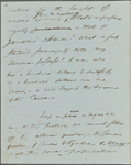 "To The Public." Holograph MS, unsigned, undated