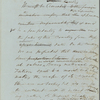 "To The Public." Holograph MS, unsigned, undated