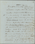 "To The Public." Holograph MS, unsigned, undated
