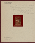 "As I left my door..." Holograph poem, in honor of J. R. Lowell's fortieth birthday, unsigned, undated
