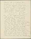 "The bard has reached the middle state..." MS poem, "Verses read to the Saturday Club on James Russell Lowell's fiftieth Birthday," in the hand of E. W. Emerson