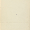 "The bard has reached the middle state..." MS poem, "Verses read to the Saturday Club on James Russell Lowell's fiftieth Birthday," in the hand of E. W. Emerson