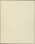 "The bard has reached the middle state..." MS poem, "Verses read to the Saturday Club on James Russell Lowell's fiftieth Birthday," in the hand of E. W. Emerson