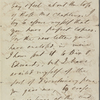 Bacon, D[elia] S., ALS to. Jul. 28, 1856