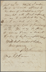 Bacon, D[elia] S., ALS to. Jul. 28, 1856