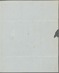 Blake, H[arrison] G[ray] O[tis], AL[S] to. Feb. 17, [1846]