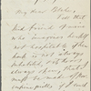 Blake, [Harrison Gray Otis], AL[S] to. Jul. 27, 1858