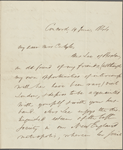 Carlyle, Jane [Welsh], ALS to. Jun. 19, 1844