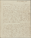 Carlyle, Thomas, ALS to. Oct. 7, 1835